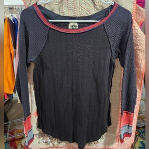 Free People We The Free Unique Thermal NWOT